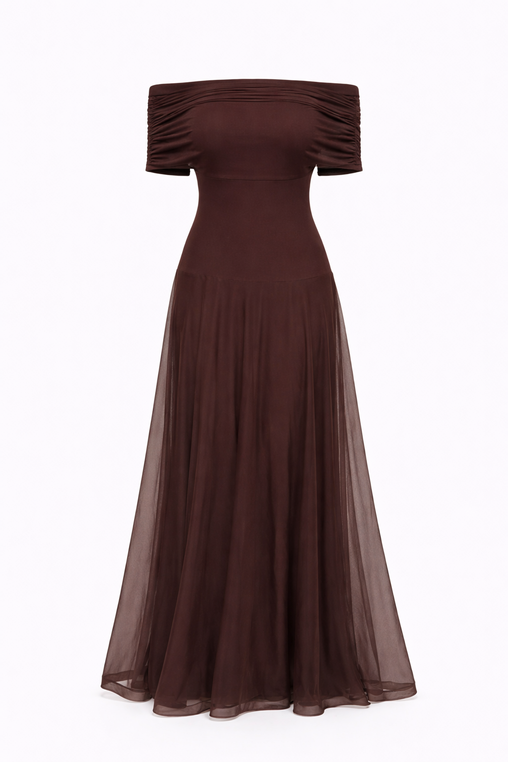 D&D | Vestido Giorgina largo de diseño.