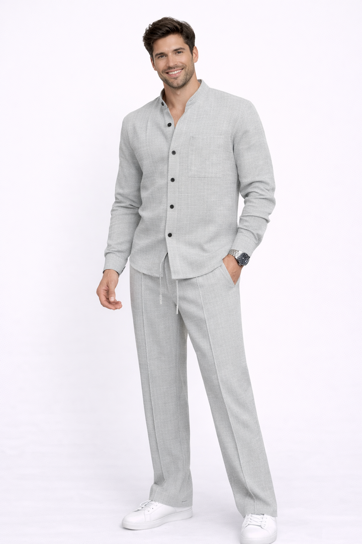 Conjunto de dos piezas para hombre: cómodo, transpirable y versátil