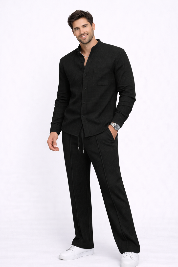 Conjunto de dos piezas para hombre: cómodo, transpirable y versátil