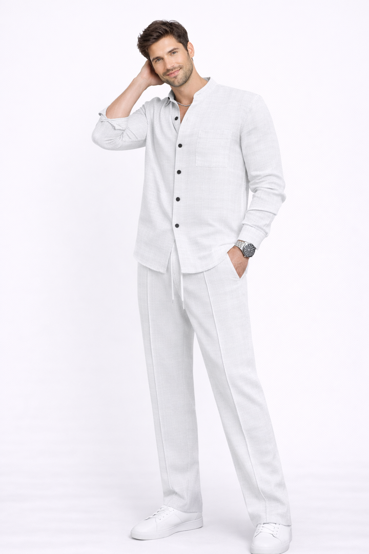 Conjunto de dos piezas para hombre: cómodo, transpirable y versátil