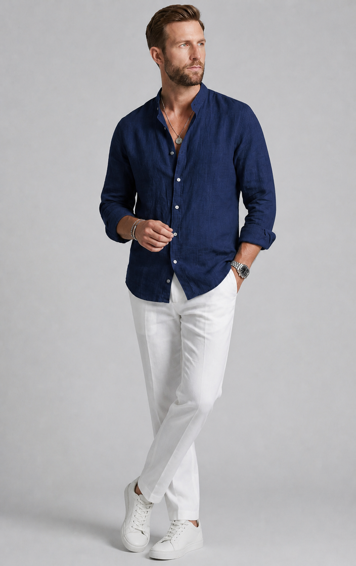 Mario | CAMISA VERANIEGA DE CORTE HOLGADO