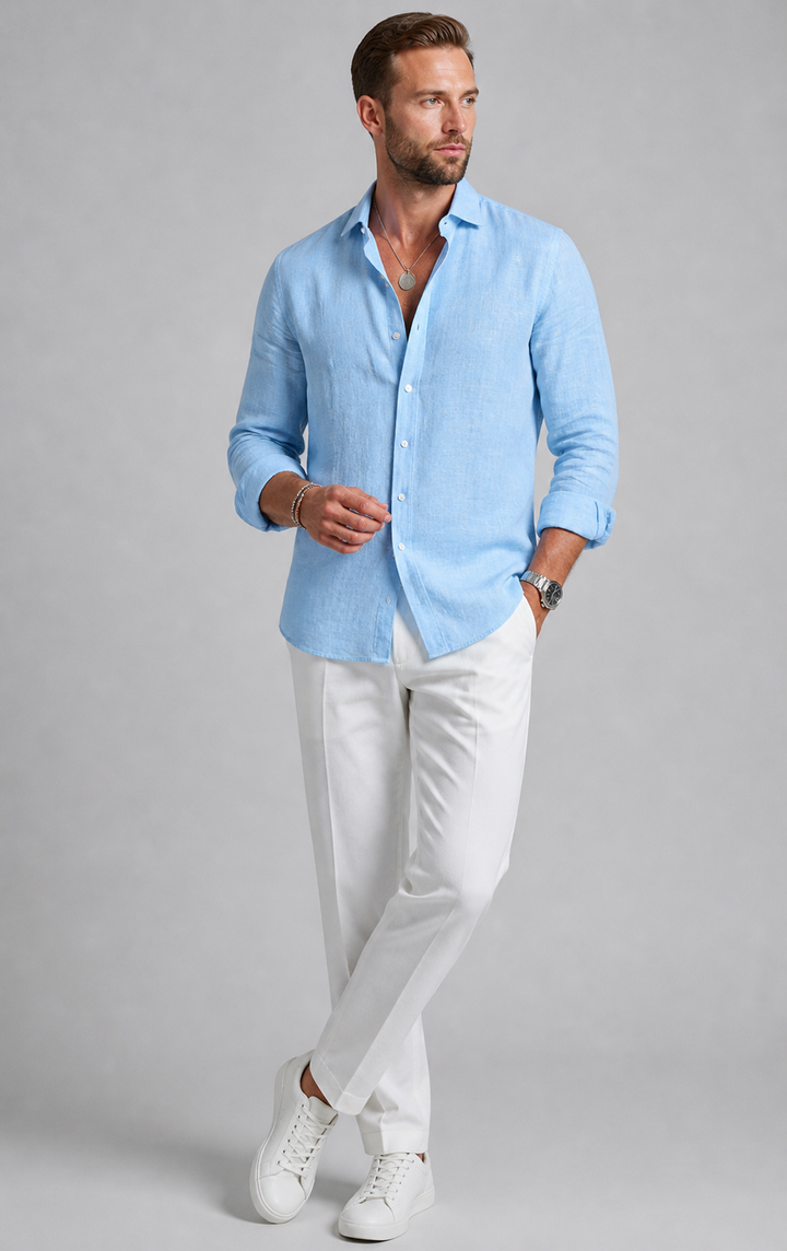 Mario | CAMISA VERANIEGA DE CORTE HOLGADO